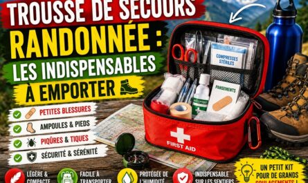 Trousse de secours randonnée