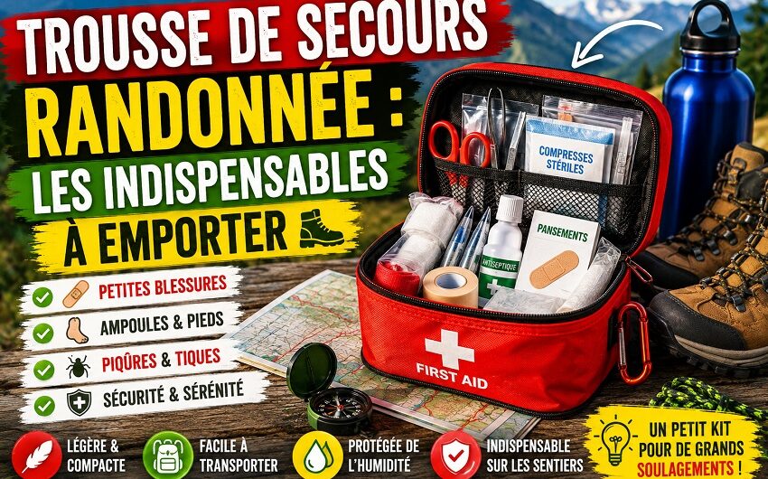 Trousse de secours randonnée