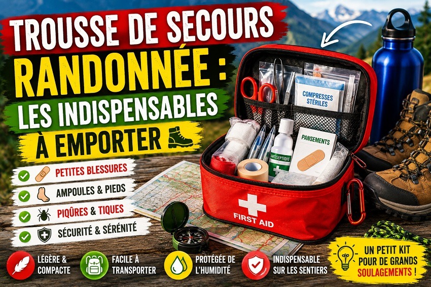 Trousse de secours randonnée