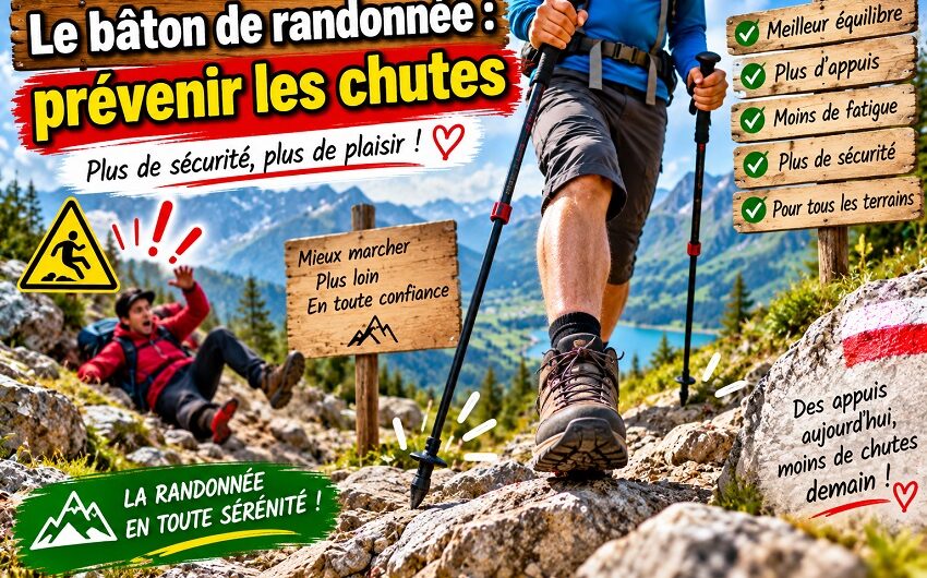 Le bâton de randonnée