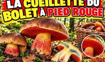 Le bolet à pied rouge