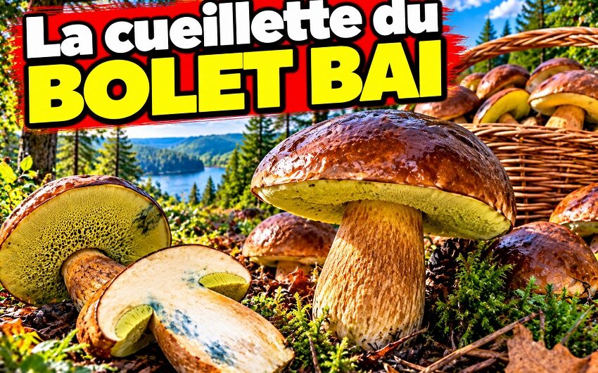 La cueillette du bolet bai