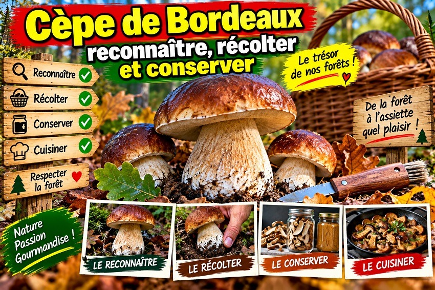 Le cèpe de Bordeaux