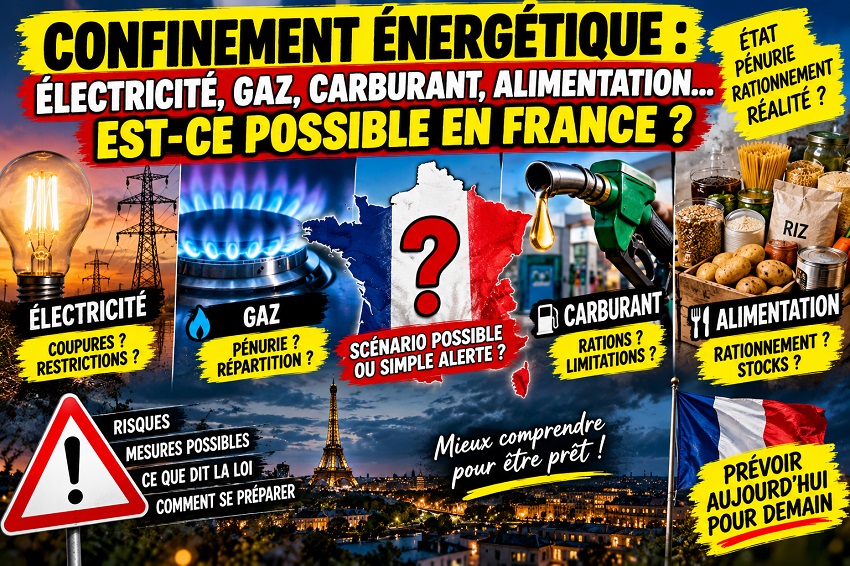 Confinement énergétique en France