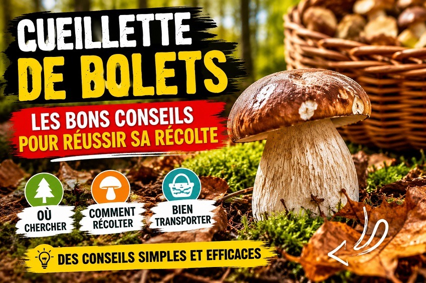 La cueillette de bolets