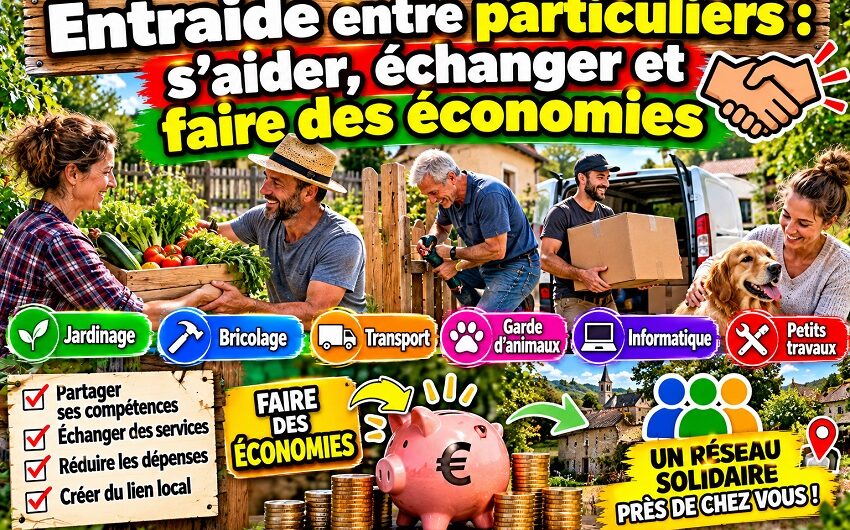Entraide entre particuliers