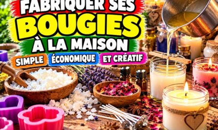Fabriquer ses bougies à la maison