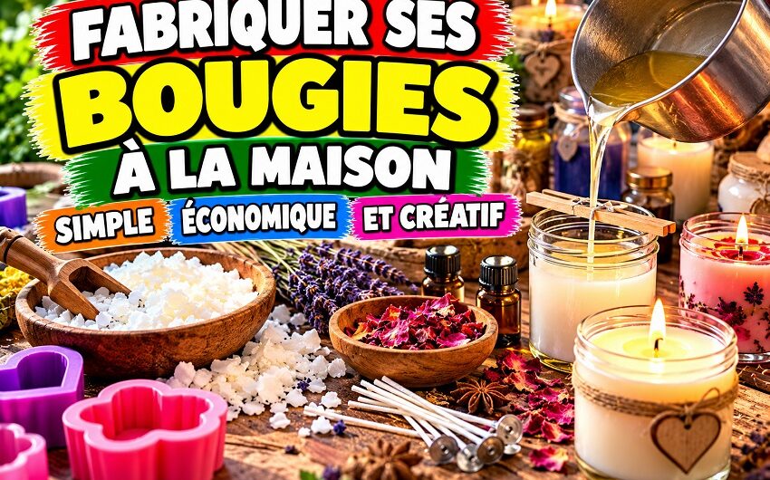Fabriquer ses bougies