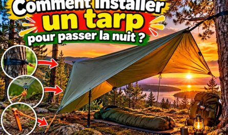 Comment Installer un tarp