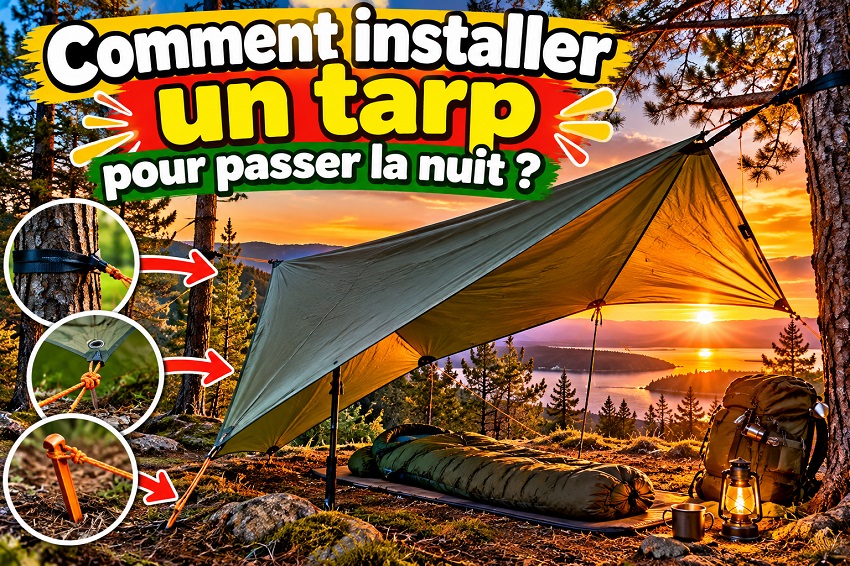 Comment Installer un tarp