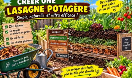 Créer une lasagne potagère