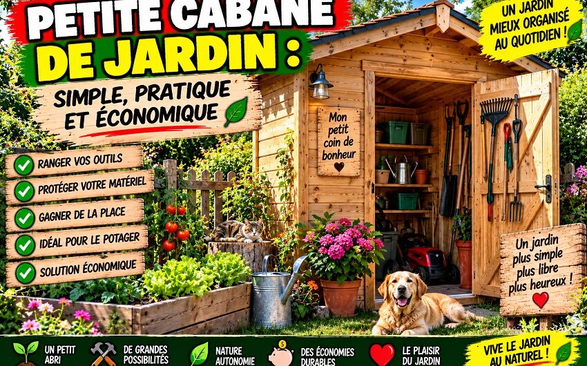 Petite cabane de jardin
