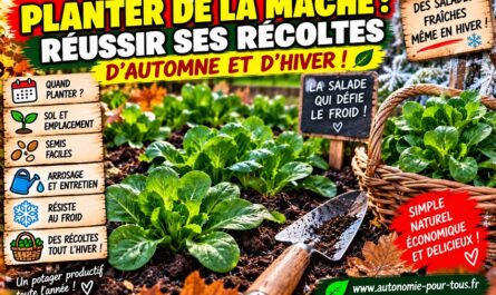 Comment planter de la mâche