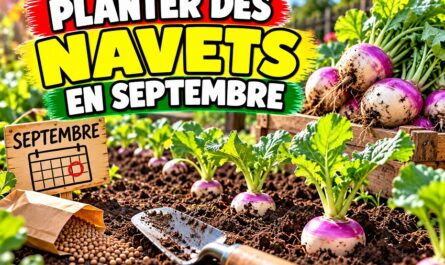 Planter des navets en septembre