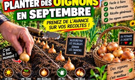 Planter des oignons en septembre