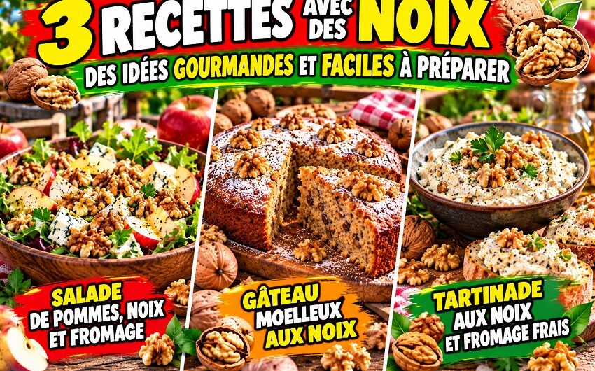 Recettes avec des noix