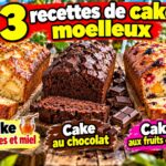 Recettes de cake moelleux