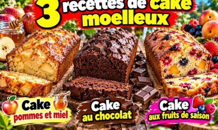 Recettes de cake moelleux