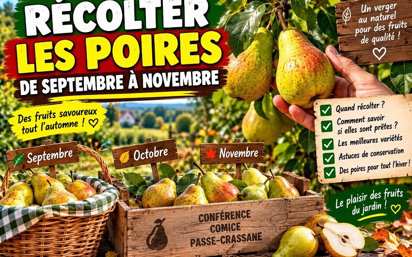 Récolter les poires