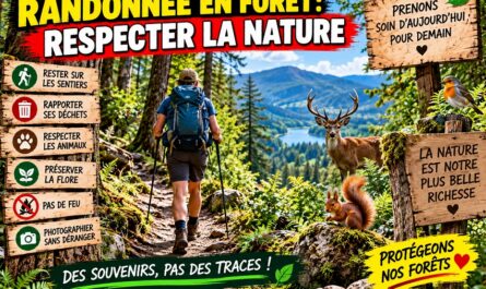 Randonnée respecter la nature