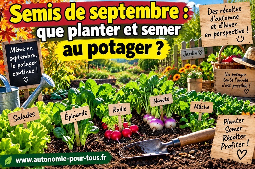 Les semis de septembre
