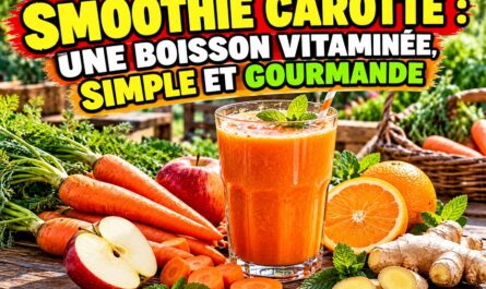 Le smoothie carotte