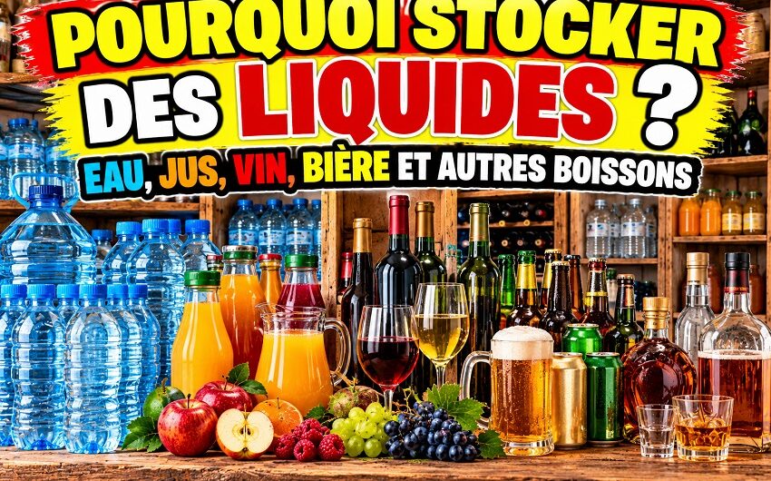 Pourquoi stocker des liquides
