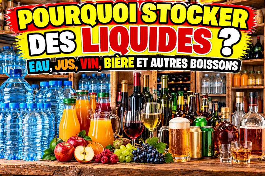 Pourquoi stocker des liquides