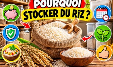 Pourquoi stocker du riz