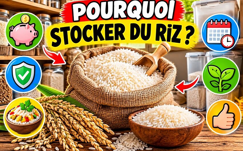 Pourquoi stocker du riz