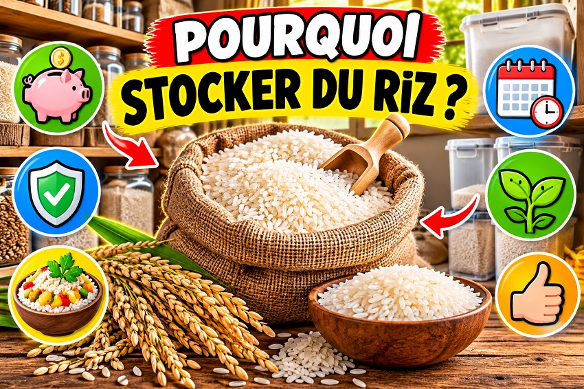 Pourquoi stocker du riz