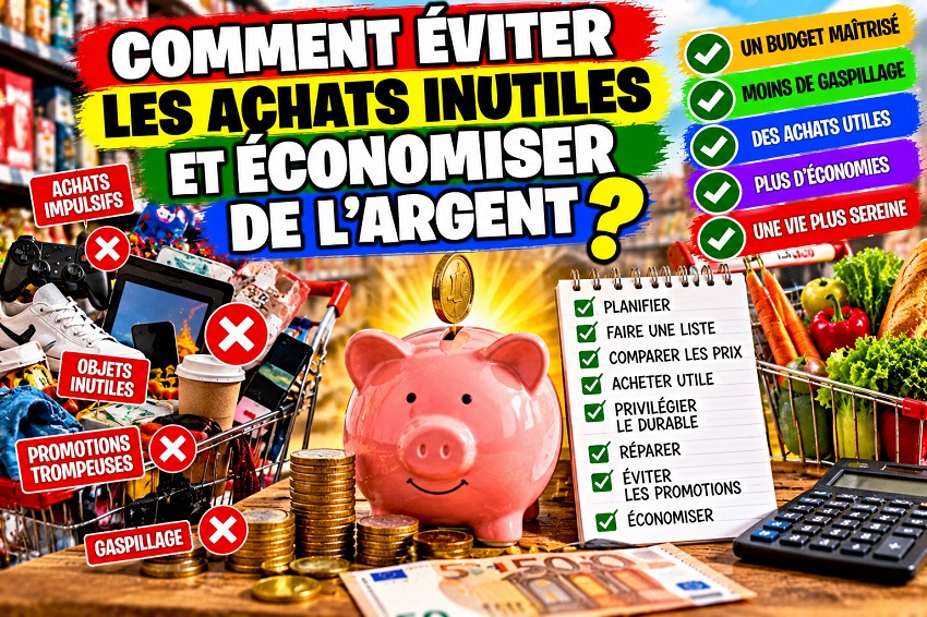 Achats inutiles 12 astuces simples