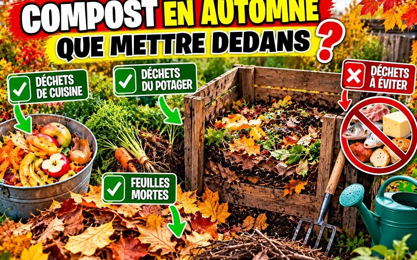 Le compost en automne