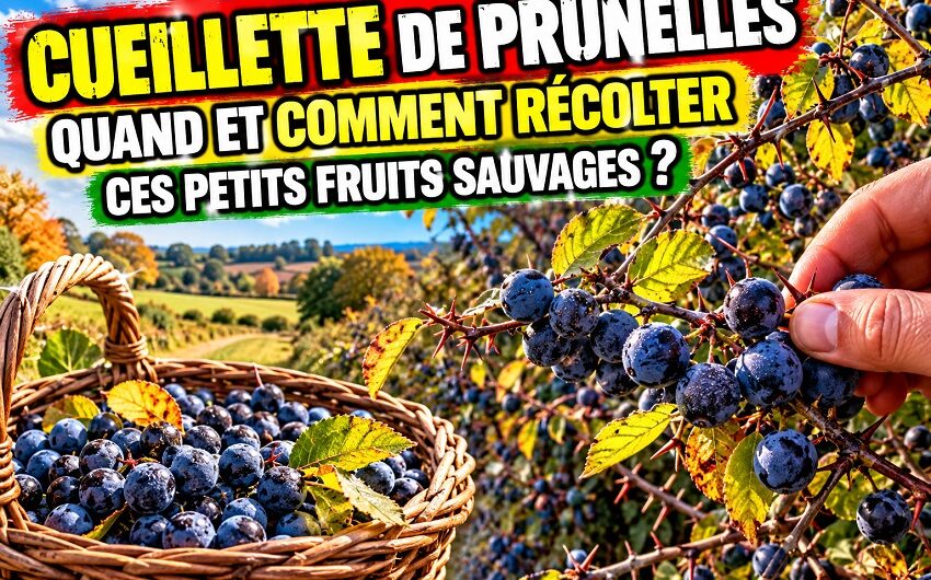 La cueillette de prunelles