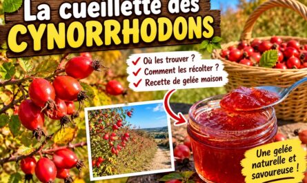 La cueillette des cynorrhodons