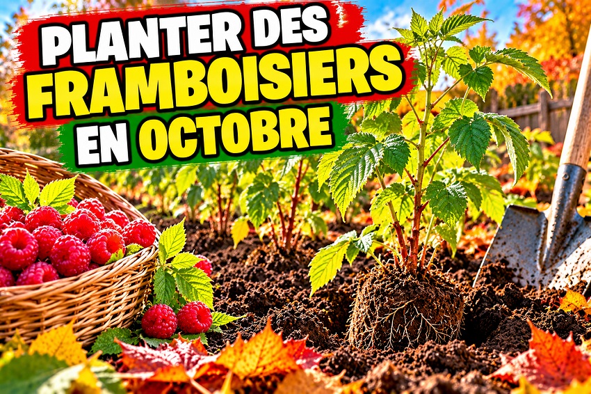 Planter des framboisiers