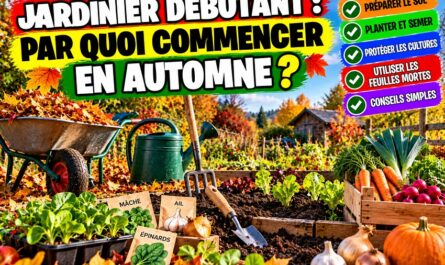 Jardinier débutant en automne