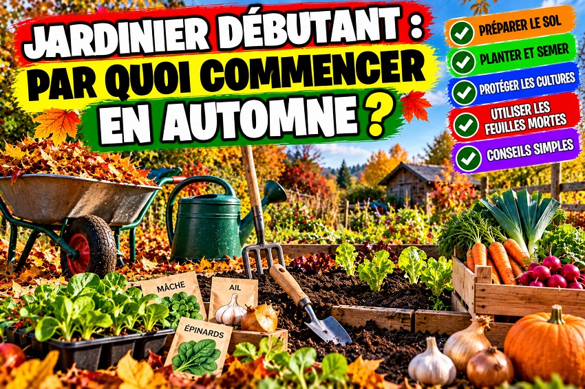 Jardinier débutant en automne