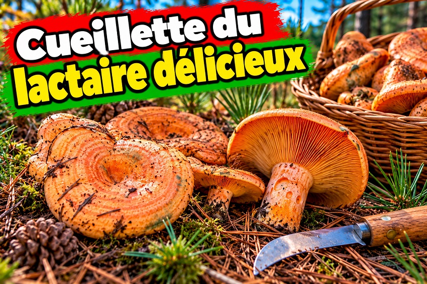 Récolter le lactaire délicieux