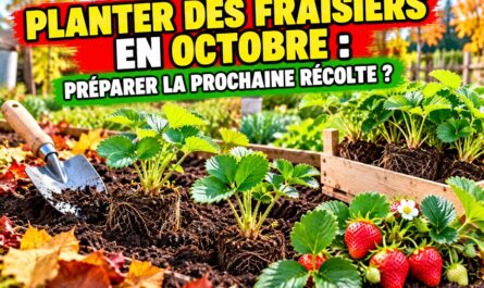 Planter des fraisiers en octobre