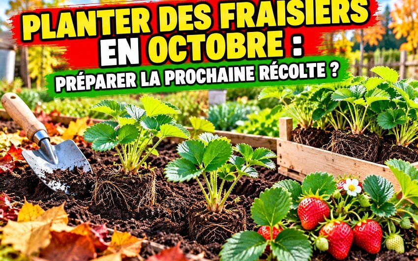 Planter des fraisiers en octobre