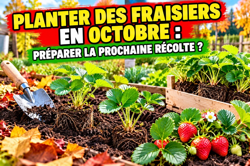 Planter des fraisiers en octobre