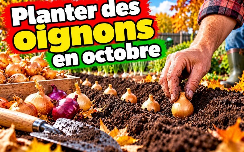 Planter des oignons en octobre