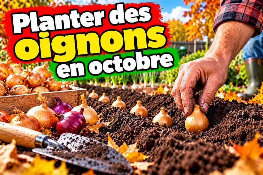 Planter des oignons en octobre