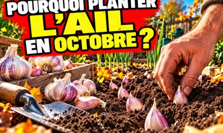 Planter l’ail en octobre
