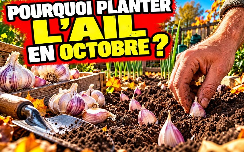 Planter l’ail en octobre
