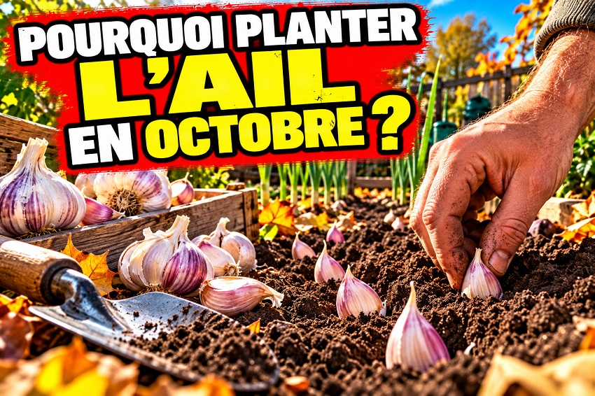 Planter l’ail en octobre