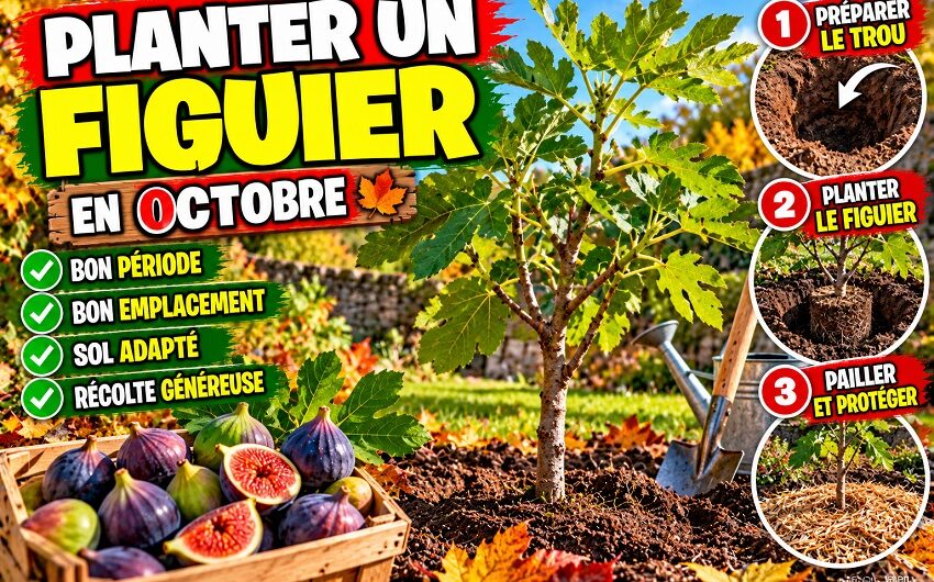 Planter un figuier en octobre