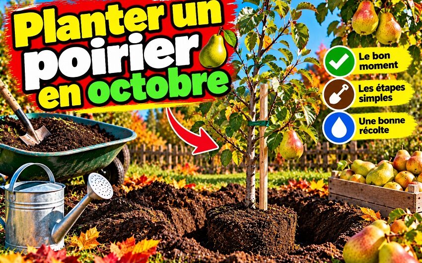 Planter un poirier en octobre