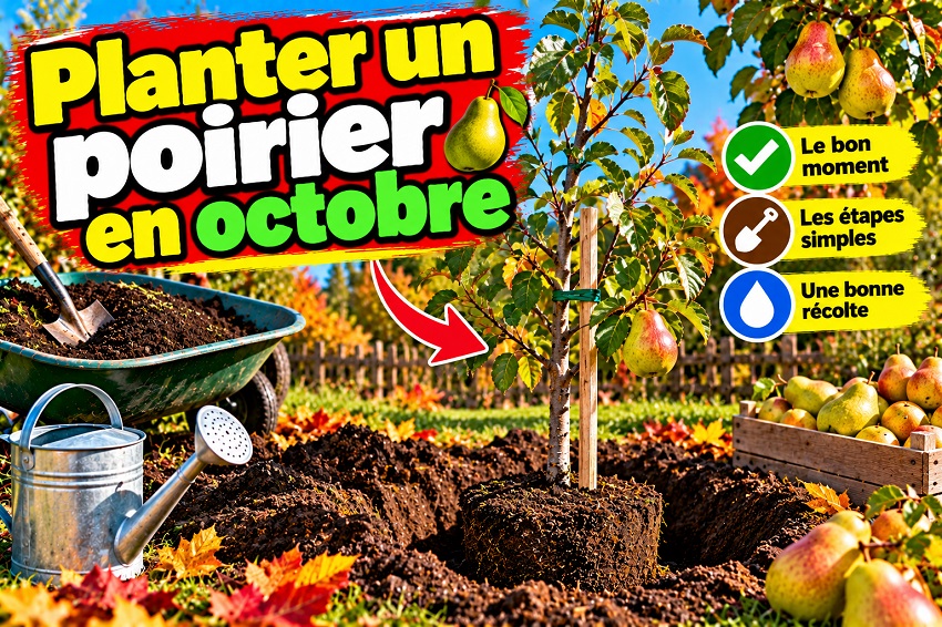 Planter un poirier en octobre